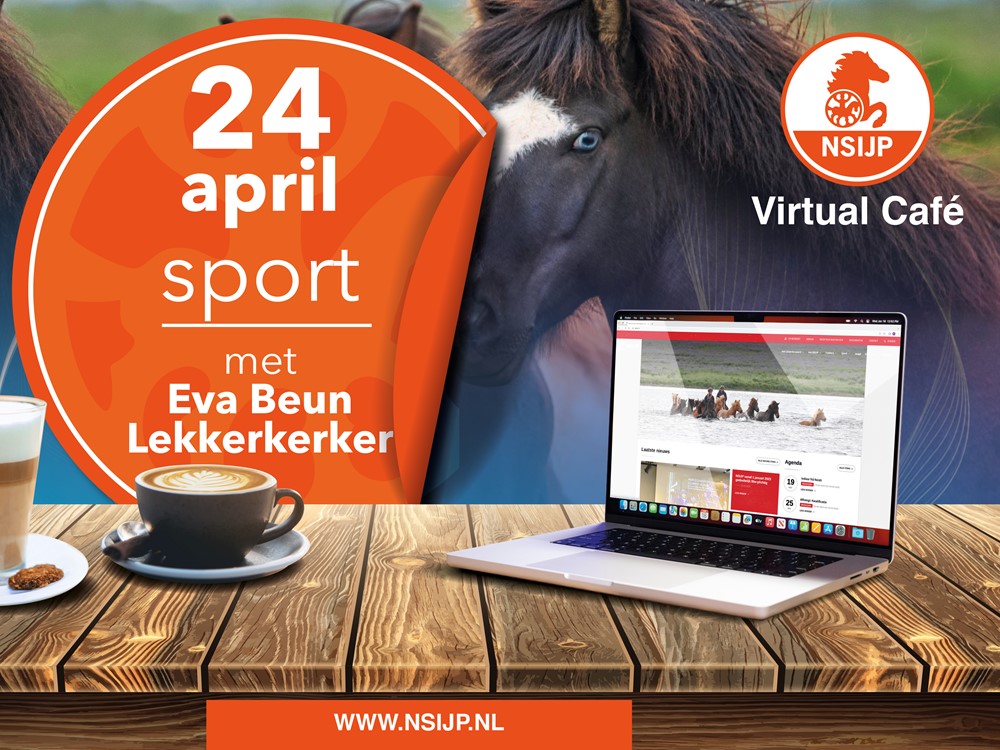 Aanmelding Virtual Café 24 april met Eva Beun Lekkerkerker geopend