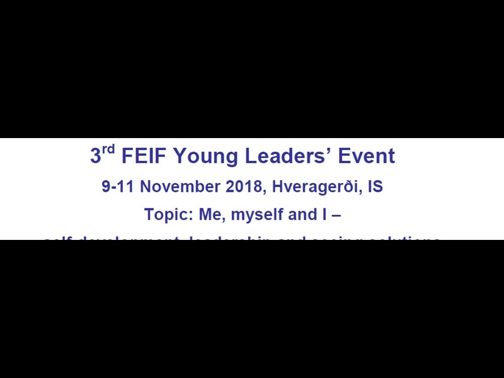 FEIF Young Leaders Event 