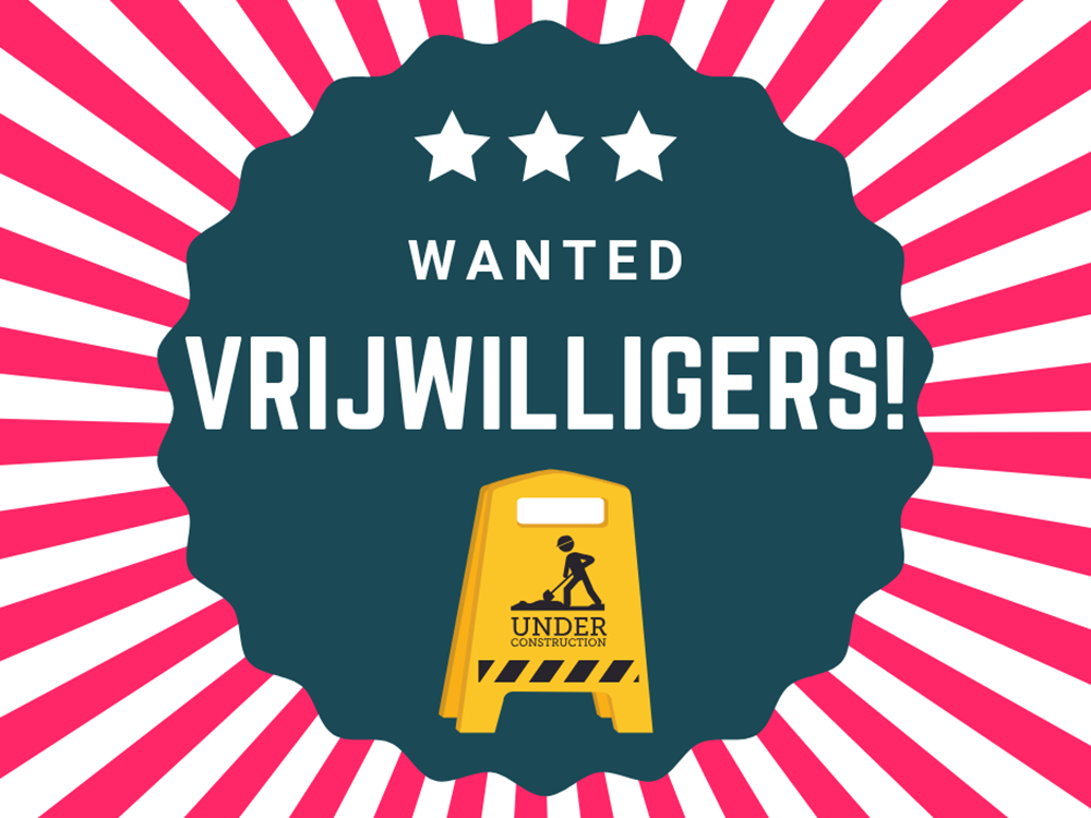 Vrijwilligers voor jubileumviering