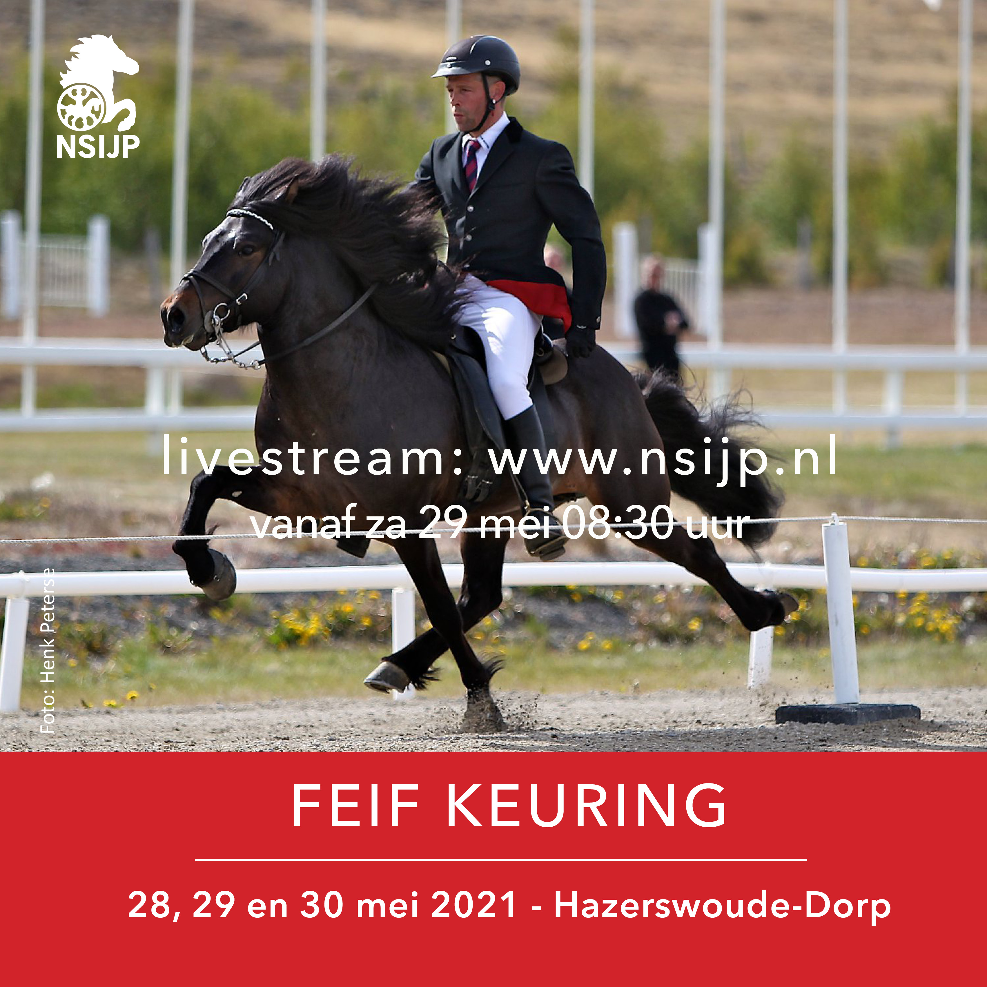 FEIF-keuring 28, 29 en 30 mei