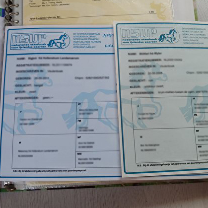 Statiegeld op afstammingsbewijs