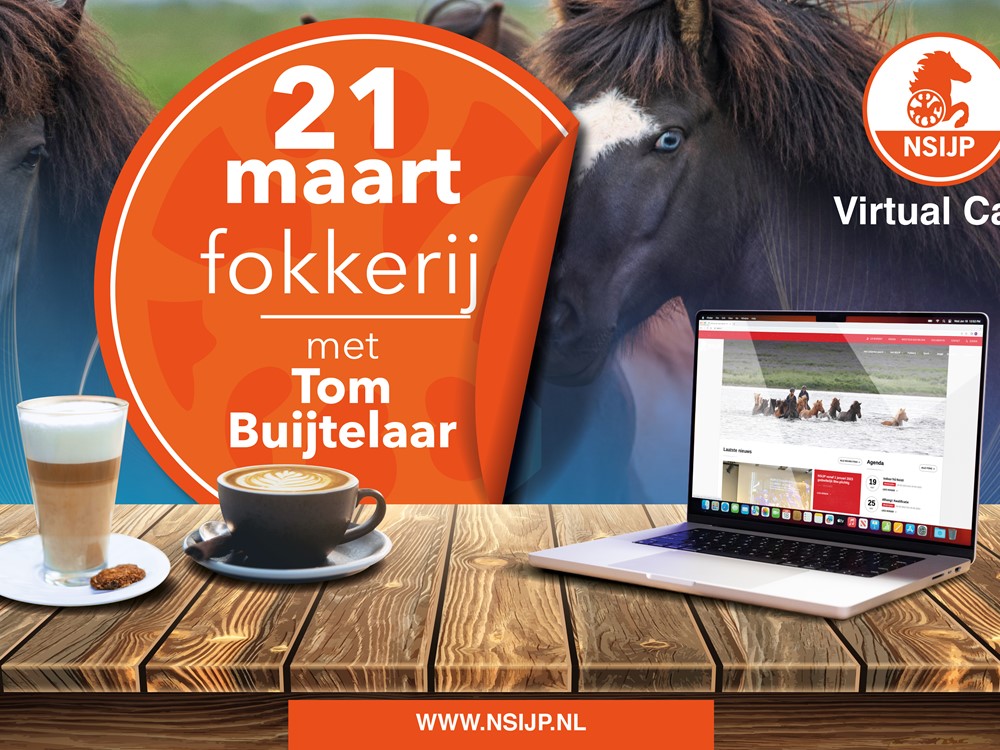 Aanmelding Virtual Café 21 maart met Tom Buijtelaar geopend
