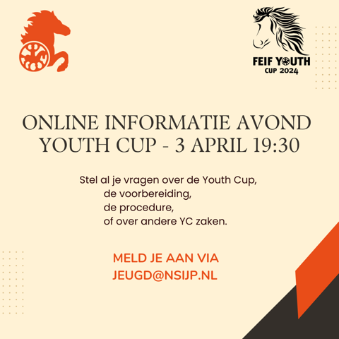 Online informatieavond Youth Cup op 3 april