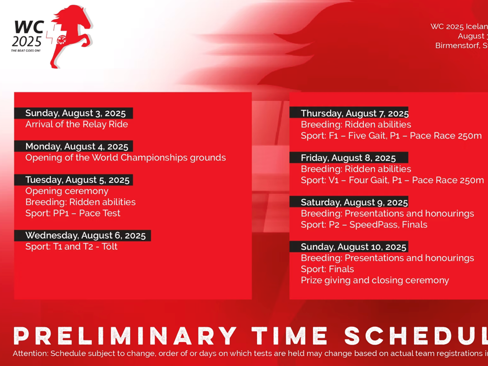 WK 2025 gaat beginnen!