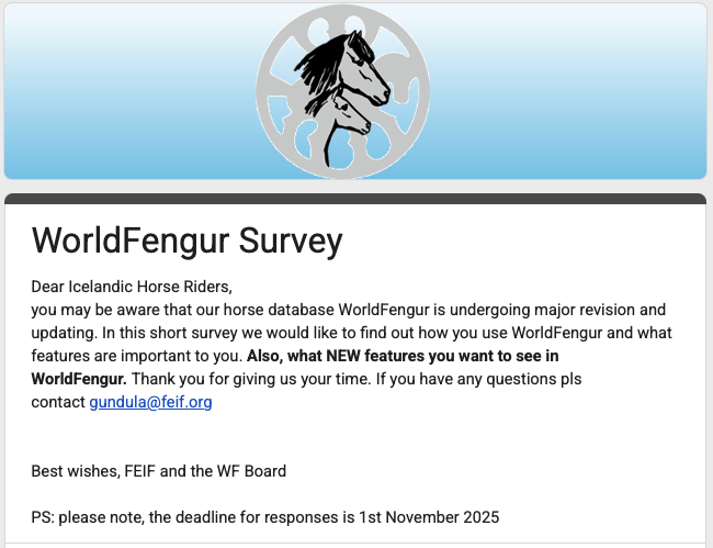 Survey World Fengur